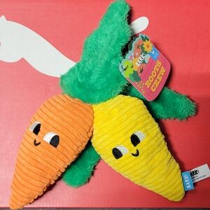 BARK brand plush dog toy from the Roots Crew collection